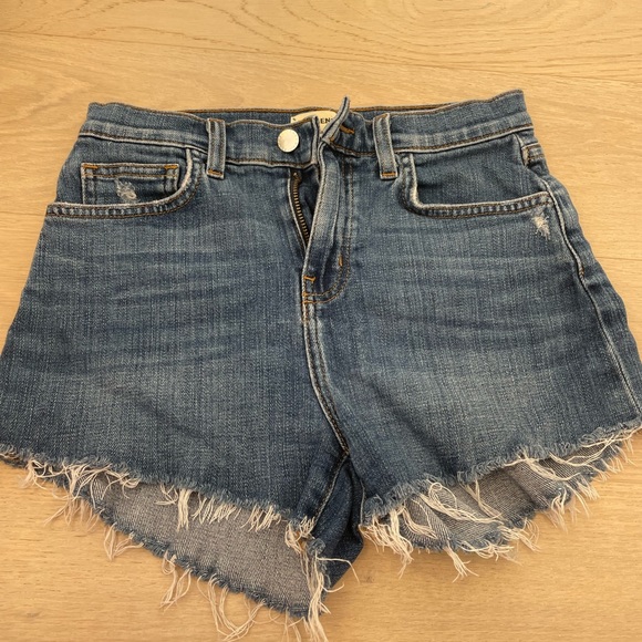L’AGENCE Audrey denim shorts, size 24 - Picture 2 of 4